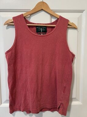 Royal Robbins Women's Tank Top - Dusty Rose Relaxed Vintage Faded Worn Style